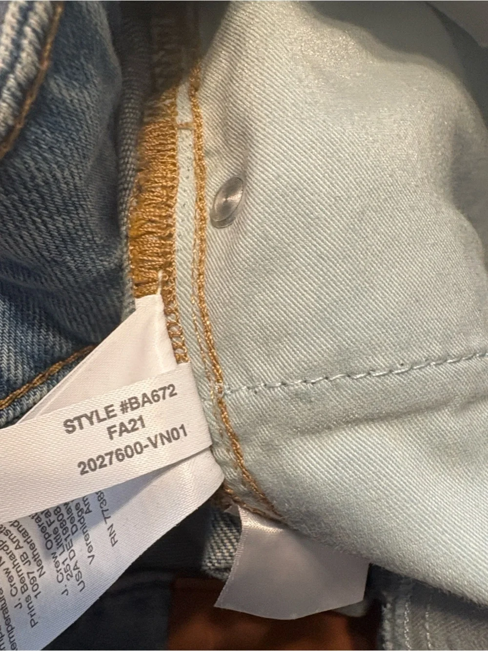 J. Crew Curvy High Rise '90s Classic Straight Jeans in Scuttle Wash 29 NWT